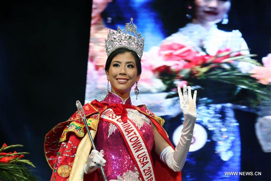 Jasmine Lee Crowned Miss Chinatown Usa Pageant 2018 Cn