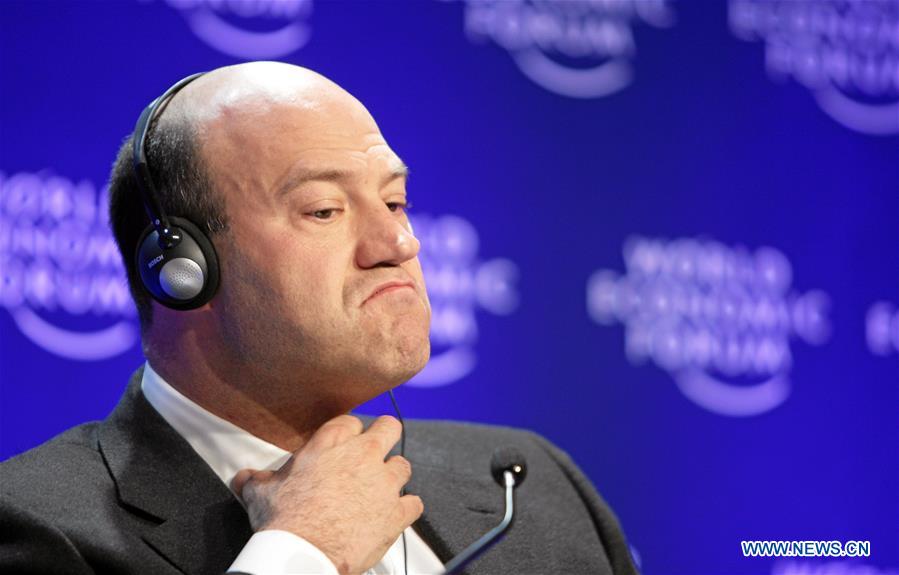 File photo taken on Jan. 29, 2009 shows Gary Cohn at the Annual Meeting 2009 of the World Economic Forum in Davos, Switzerland. [Photo/Xinhua]