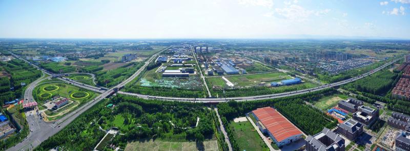 An aerial view of Gu'an New Industry City built and operated by China Fortune Land Development (CFLD) [Photo courtesy of CFLD]