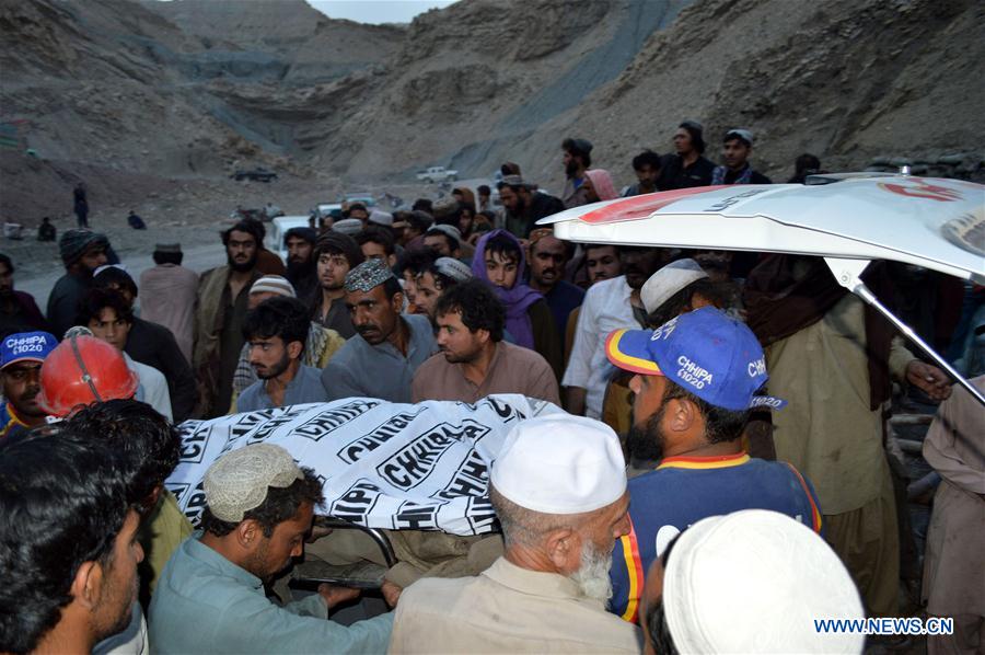 18 killed, 13 Injured in colliery collapses in Pakistan's Balochistan 18 killed, 13 Injured in colliery collapses in Pakistan's Balochistan