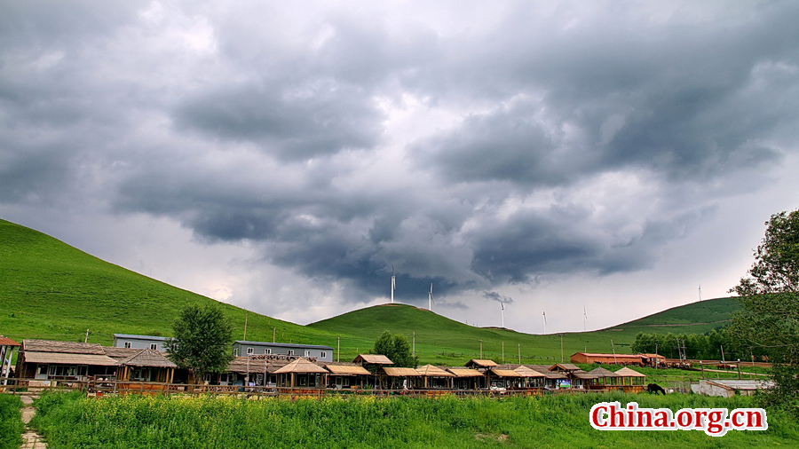 The special climate and geographical position at the junction of the North China Plain and the Inner Mongolia Grasslands give Bashang Grassland its unique natural landscapes and make it a popular destination for tourists and photographers.