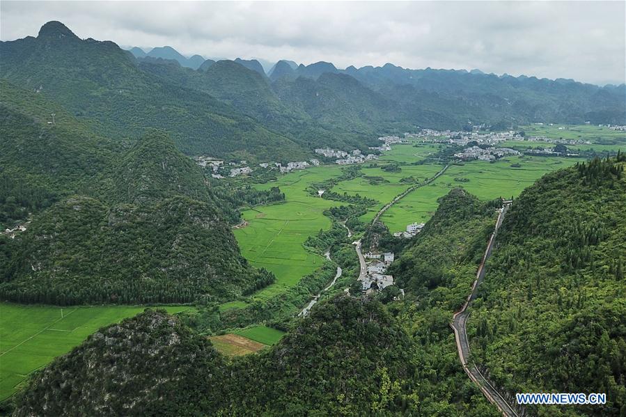 Aerial Photo Of Wanfenglin Scenic Spot In Xingyi SW China S Guizhou