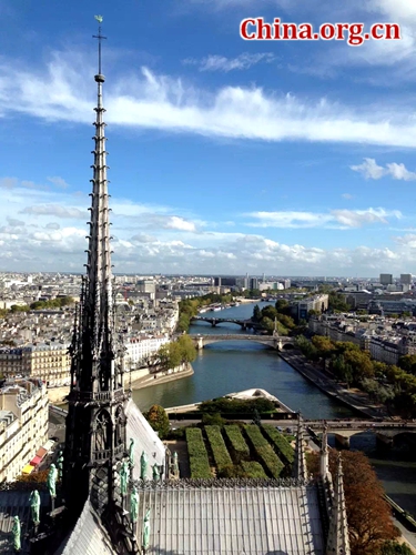 Paris, one of the 'Top 10 most competitive cities in the world' by China.org.cn