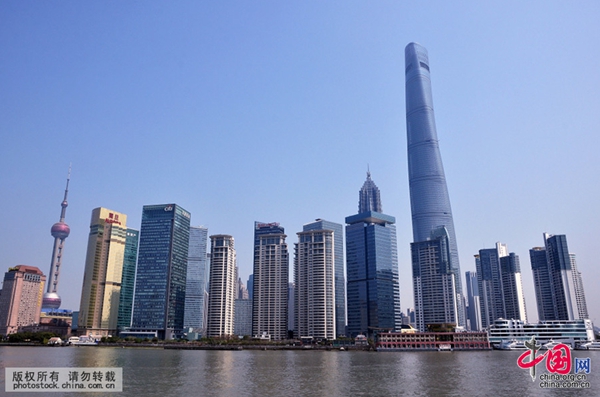 Shanghai Tower in Shanghai, one of the 'Top 10 landmarks in China 2018' by China.org.cn