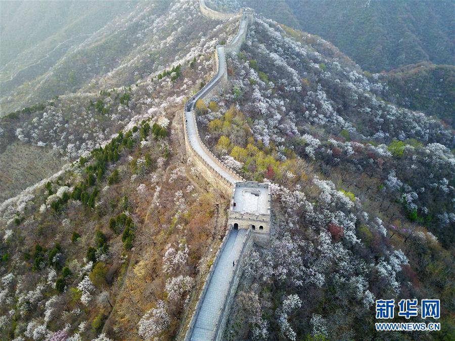 Mutianyu section of the Great Wall in Beijing, one of the 'Top 10 landmarks in China 2018' by China.org.cn