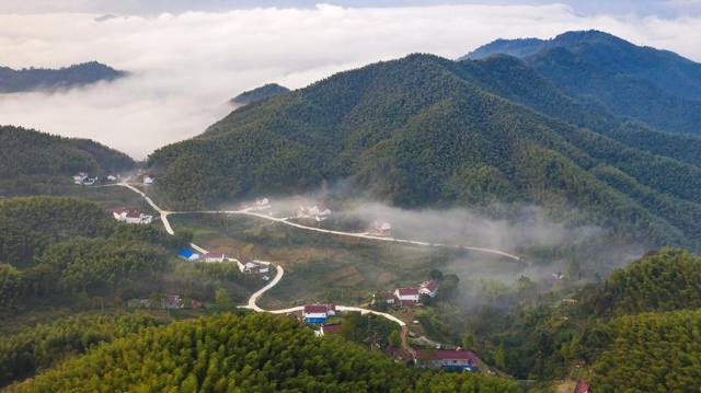 Autumn Scenery Of Huoshan County，e China's Anhui - China.org.cn