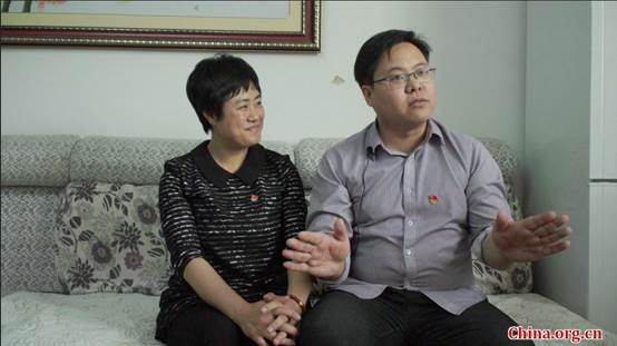 2018年4月19日,王涛和妻子张宇在北京昌平的家里谈起了他们大学毕业后