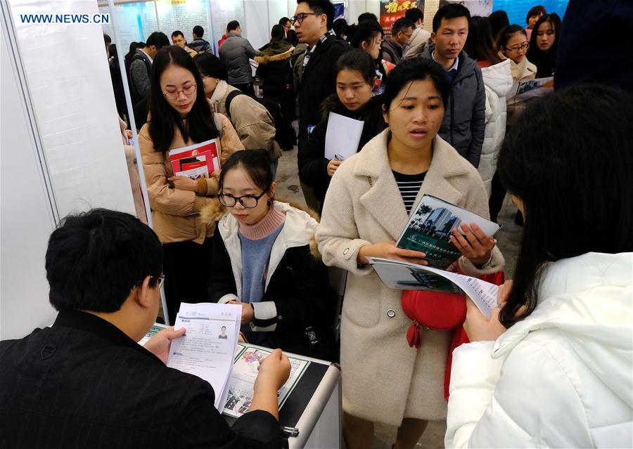 Job fairs held across China