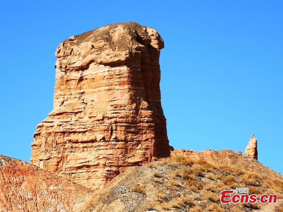 Spectacular Danxia Landform In Gansu Cn