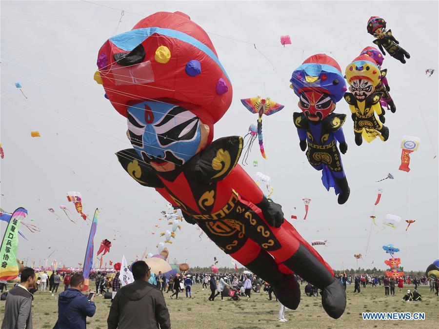 36th Weifang Int'l Kite Festival kicks off in E China's Shandong China