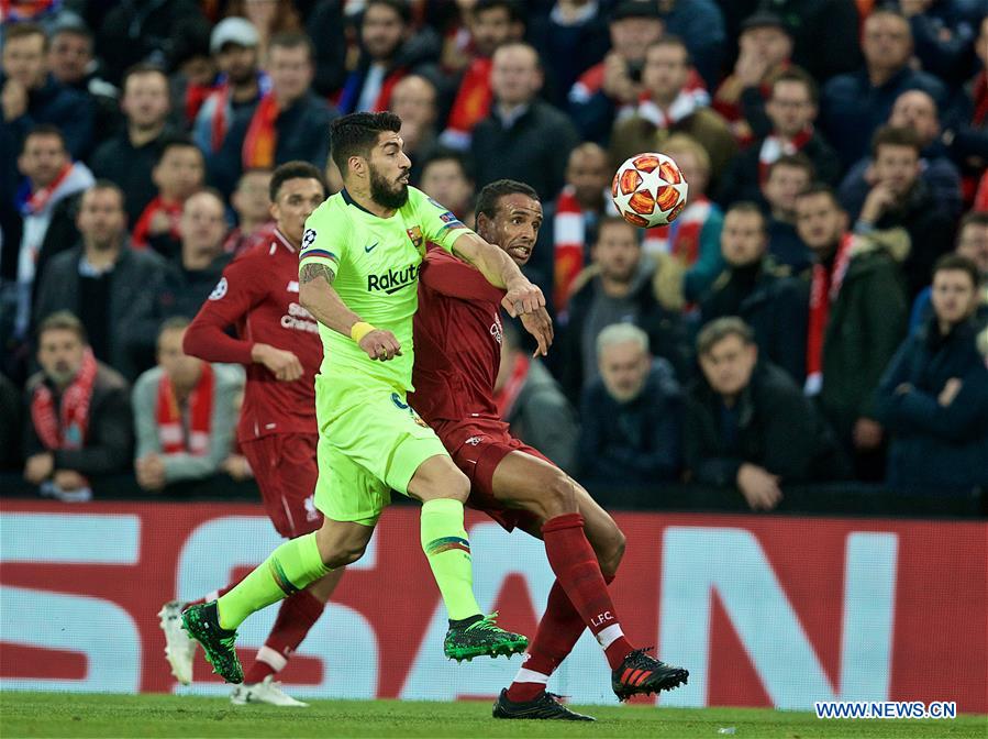 Liverpool Stuns Barcelona 4-0 To Reach CL Final - China.org.cn