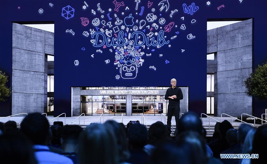 Apple's Worldwide Developers Conference held in California, US China