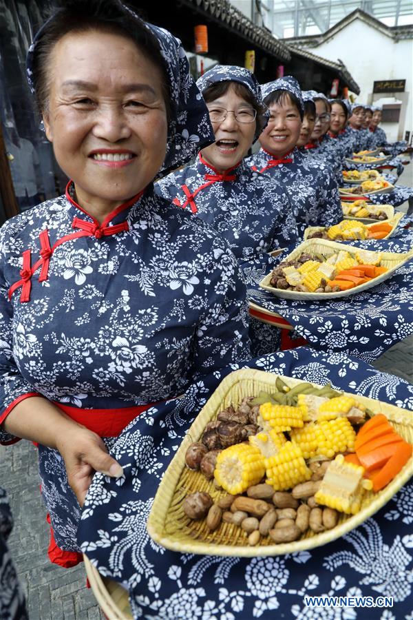 Farmers across China celebrate harvest festival