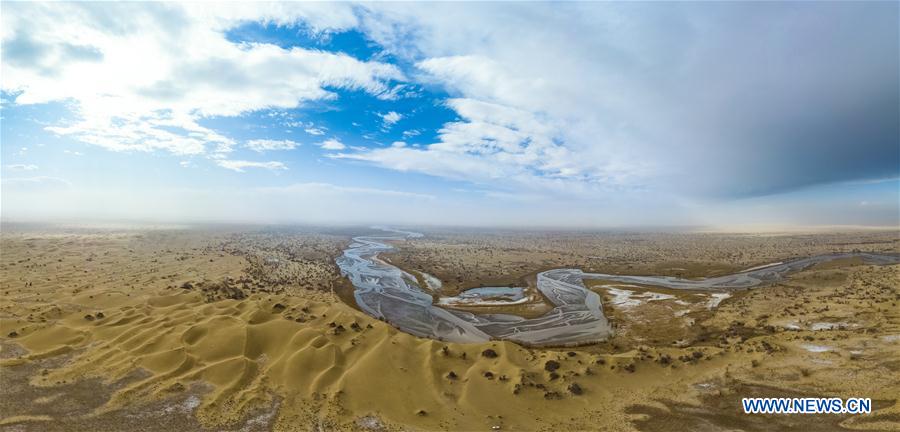 Keriya River In Northwest China S Xinjiang China Org Cn