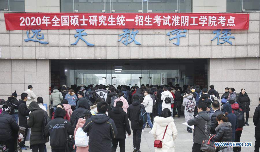 2020 Postgraduate Admission Exam Starts China Org Cn