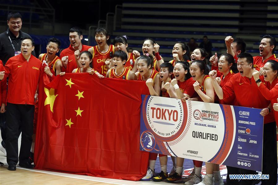 China women's basketball qualifies for Tokyo Olympics