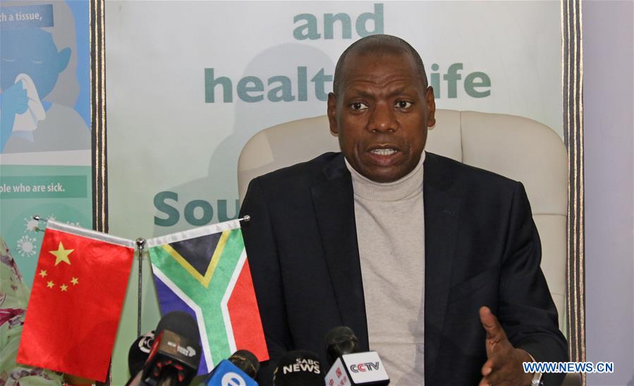 South Africa receives medical supplies from China