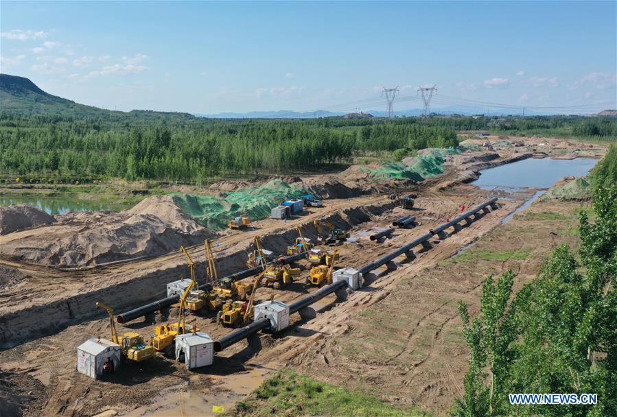 Changling-Yongqing Section Of China-Russia East-route Natural Gas ...