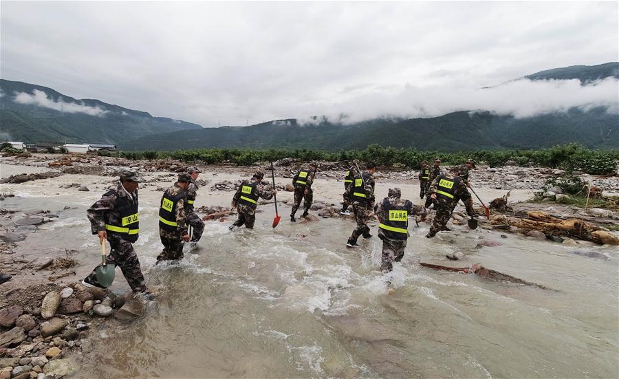 China on blue alert as rainstorms continue to wreak havoc