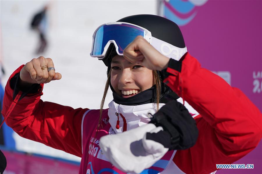 California-born skier Eileen Gu, 18, wins gold for China on Olympic debut  in Freeski