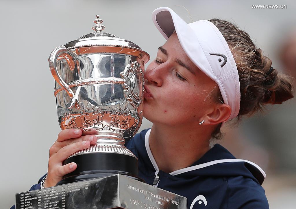 Czech Krejcikova Wins Her Maiden Grand Slam Singles Title At French ...