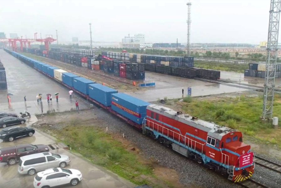 China launches first Beibu Gulf Port-Chengdu-Poland-Germany freight train