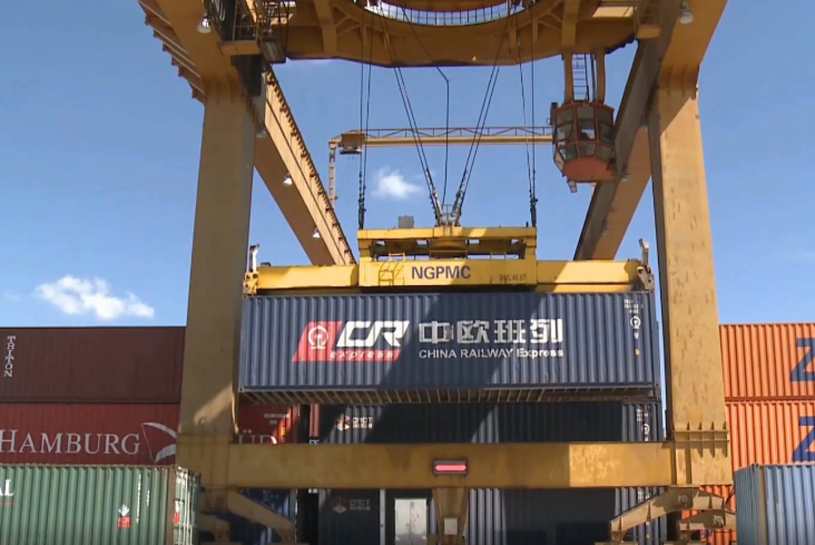 NE China ports handle over 4,000 China-Europe freight trains