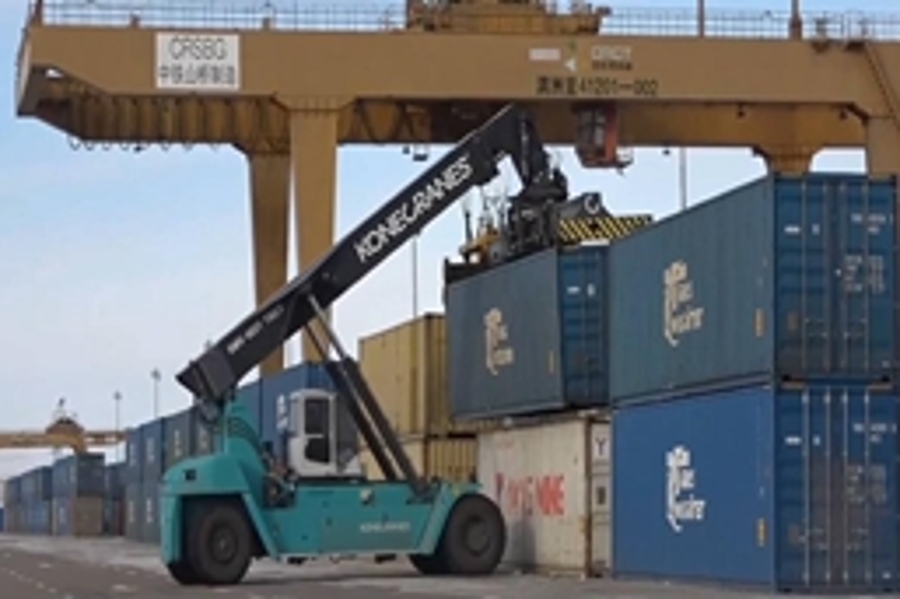 NE China ports bustling with China-Europe freight trains