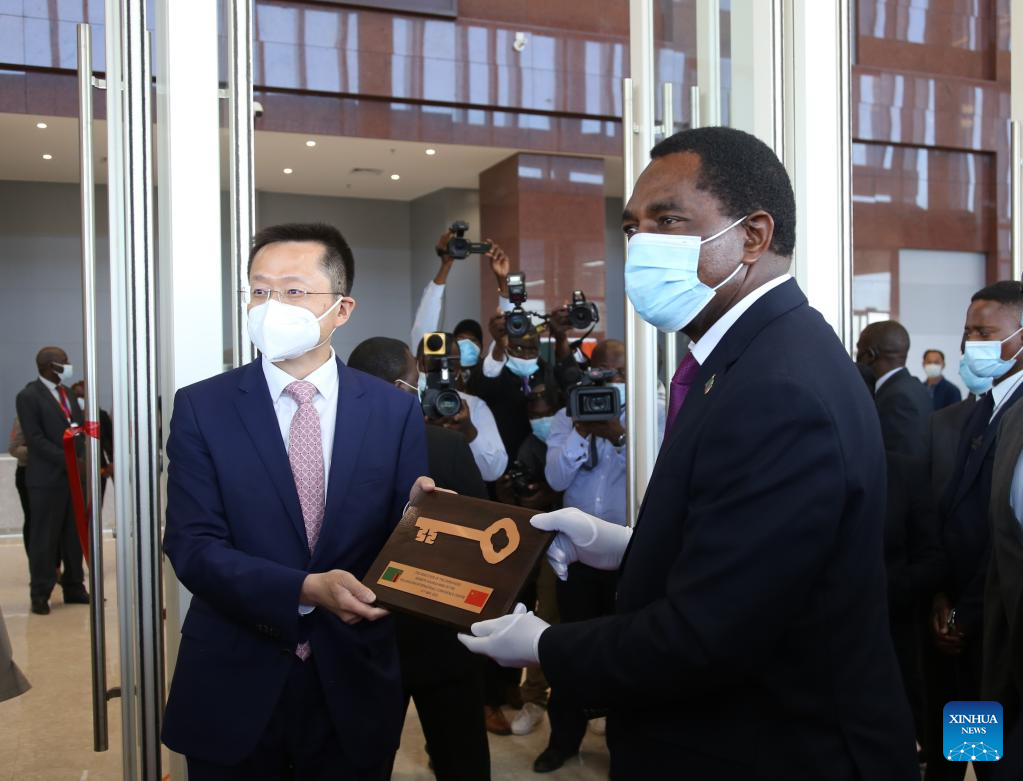 Zambia Commissions China-funded Modern Conference Center- China.org.cn