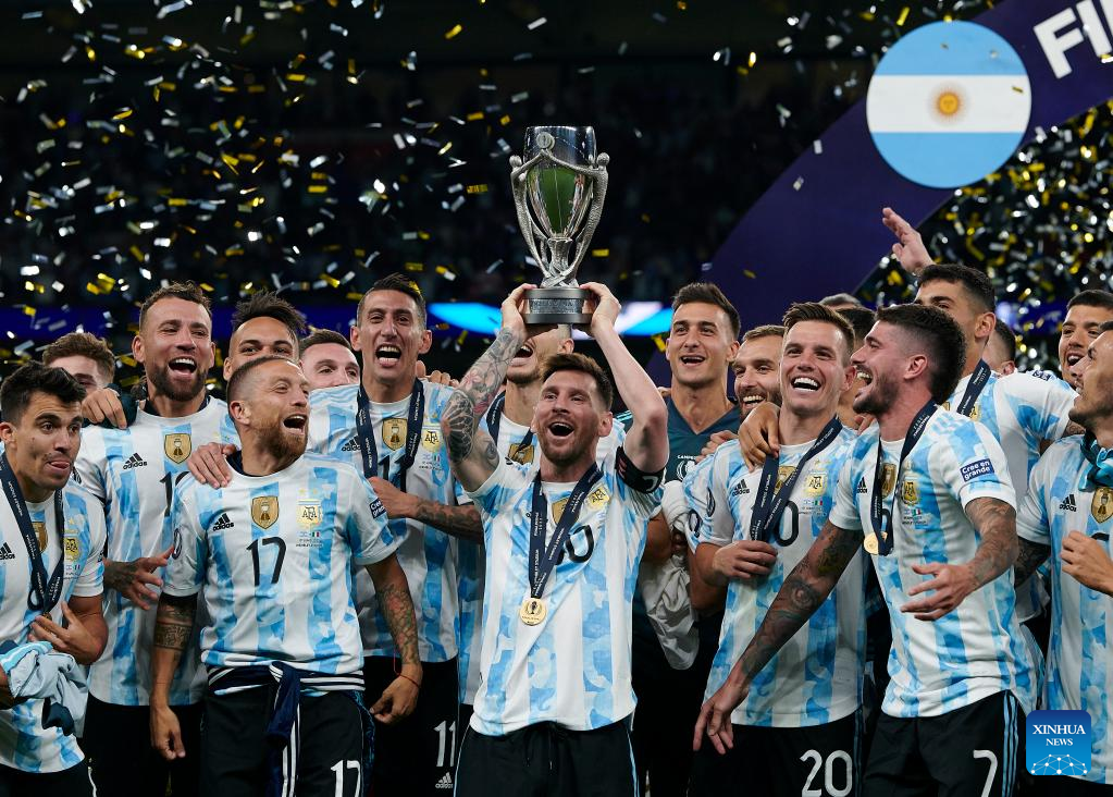 Argentina Outclass Italy To Win Finalissima 2022- China.org.cn