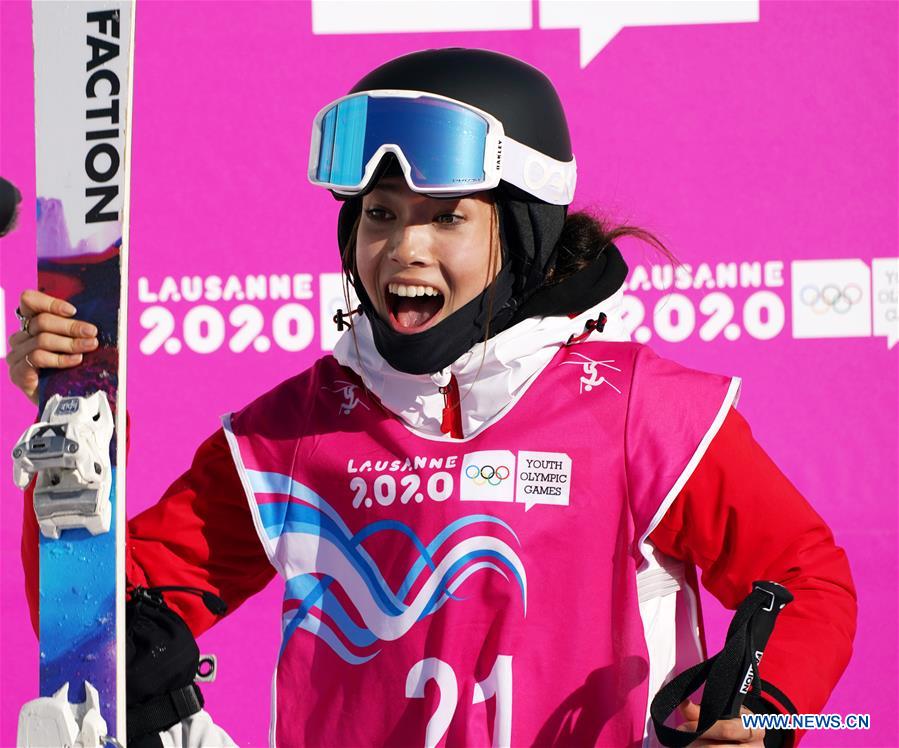 Freestyle skier Gu representing China to 'inspire more girls