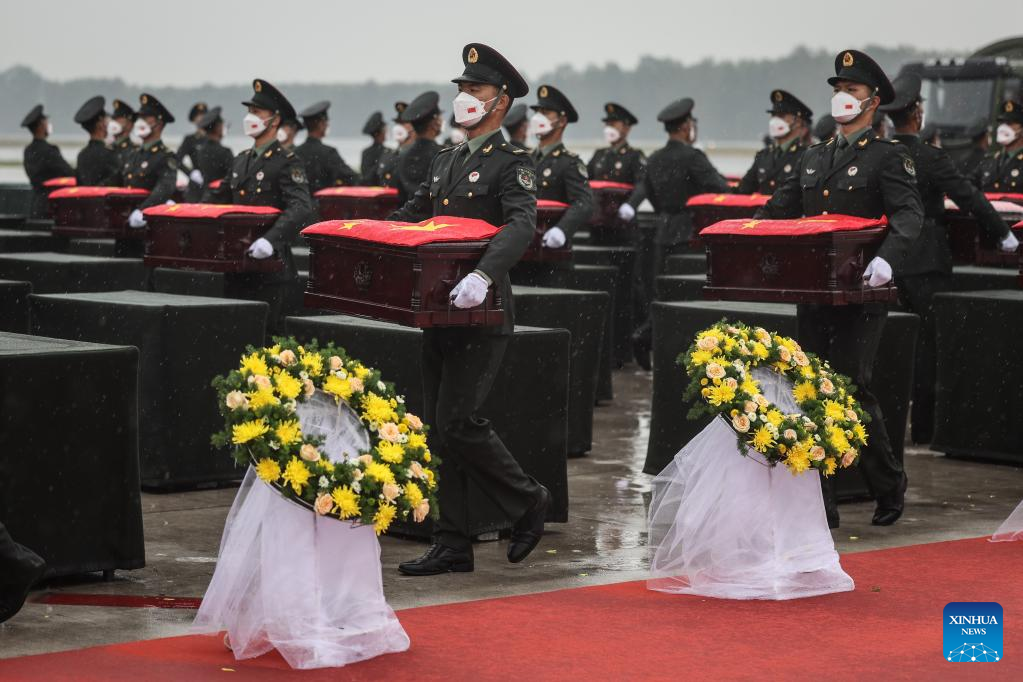 remains-of-88-chinese-soldiers-killed-in-korean-war-returned-to-china