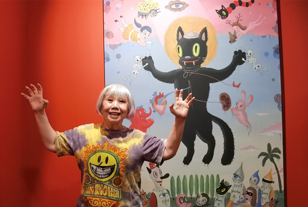 Gary Baseman's cat art goes on show in Beijing - China.org.cn