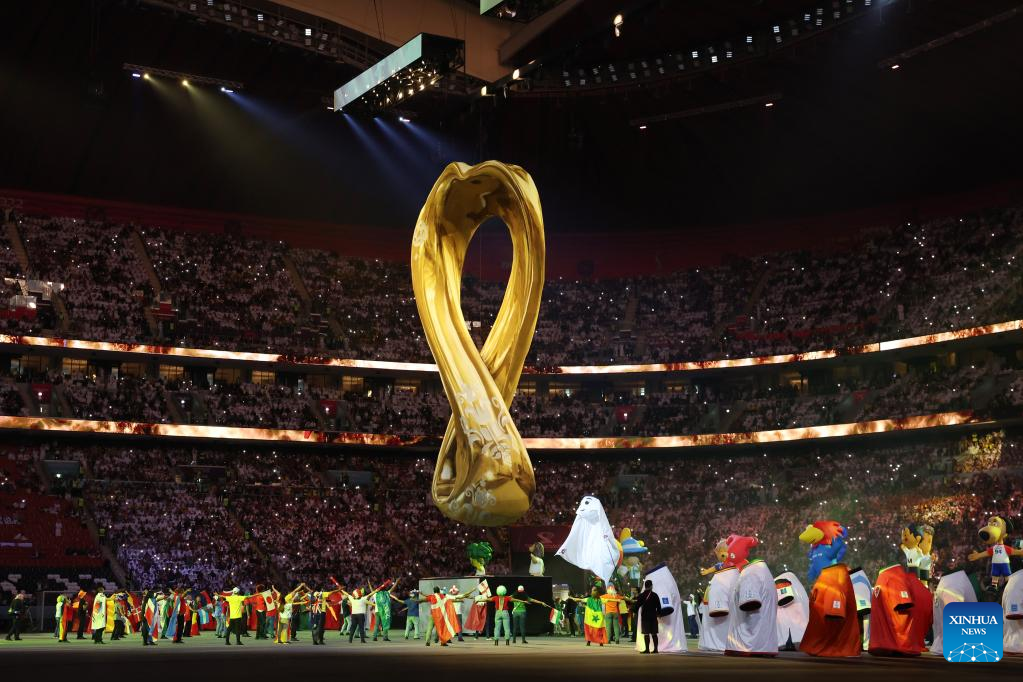 Highlights of opening ceremony at 2022 FIFA World Cup