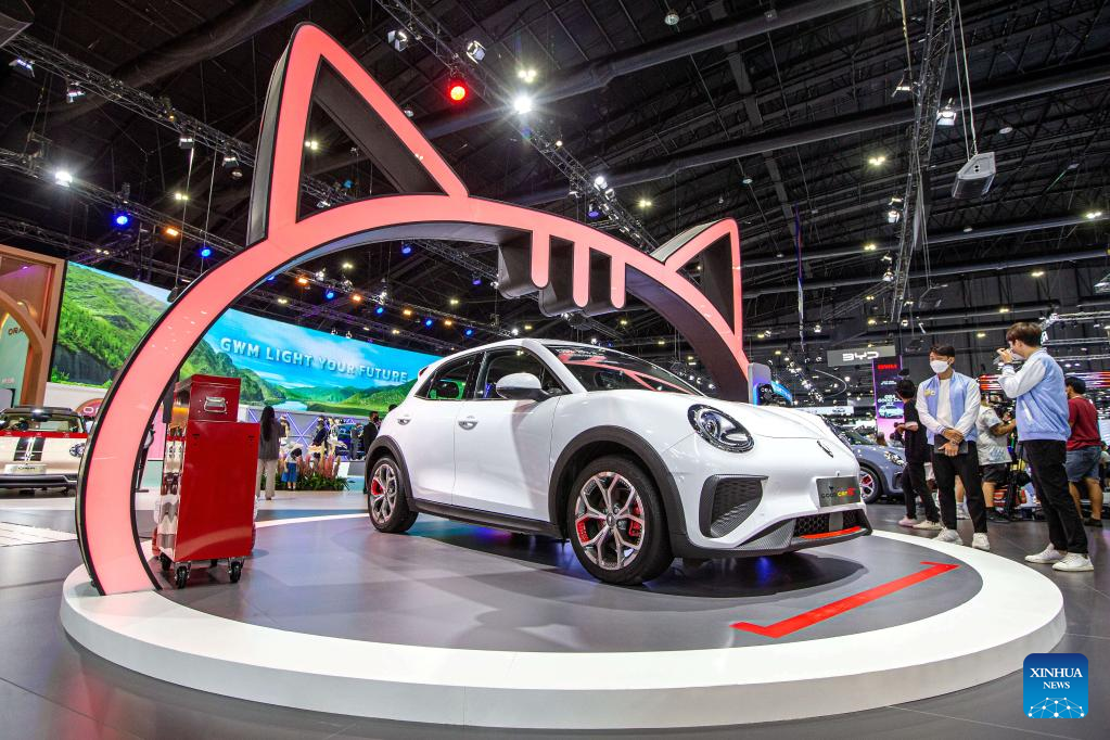 Chinese-made EVs Shine At Thailand Motor Show- China.org.cn