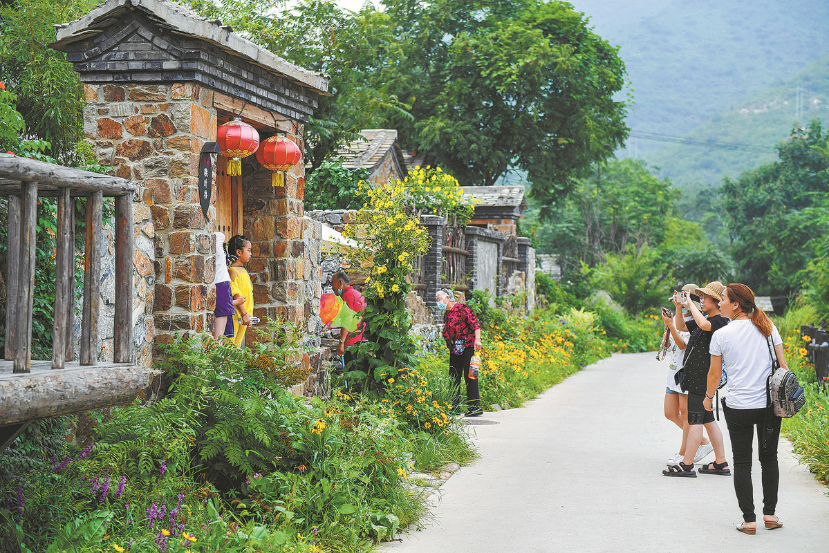 Country lifestyle attracts people to village