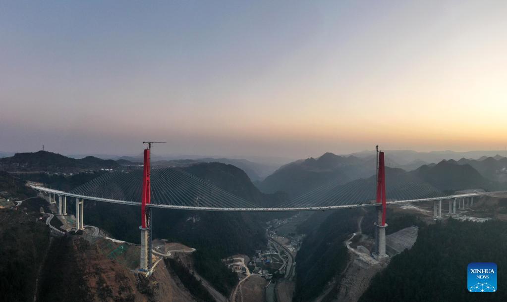 Longlihe Bridge Under Construction In Longli County, SW China- China.org.cn