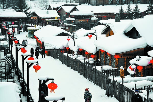 'Snow Town' attracting tourists to Heilongjiang