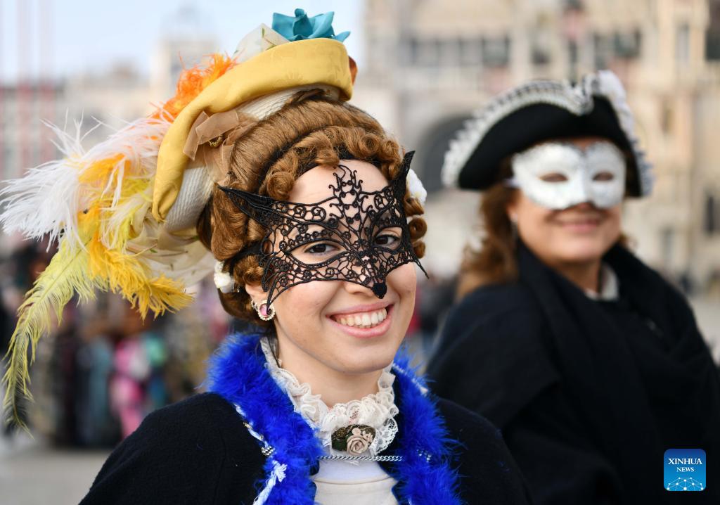 Venice Carnival 2023 kicks off in Italy