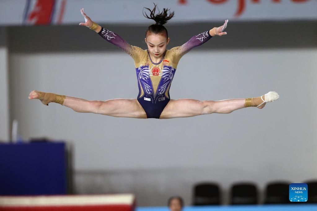 Highlights of 2nd Artistic Gymnastics Junior World Championships China