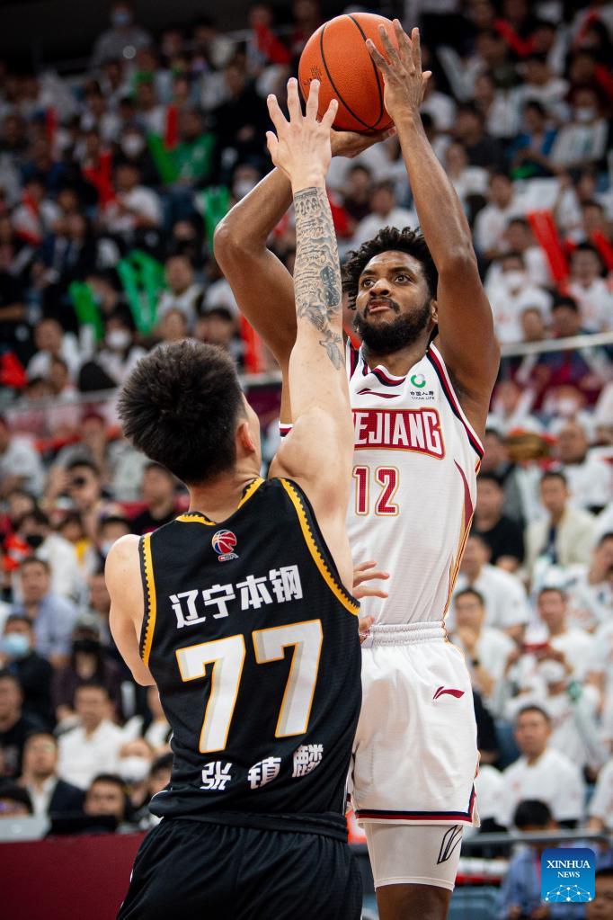 Highlights of Chinese Basketball Association league - Xinhua