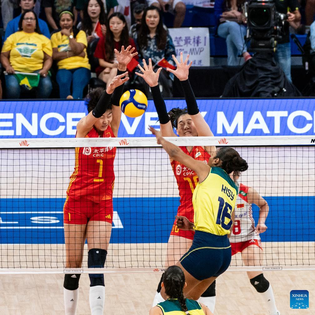 VNL China edge Brazil for semifinal spot_china.cn