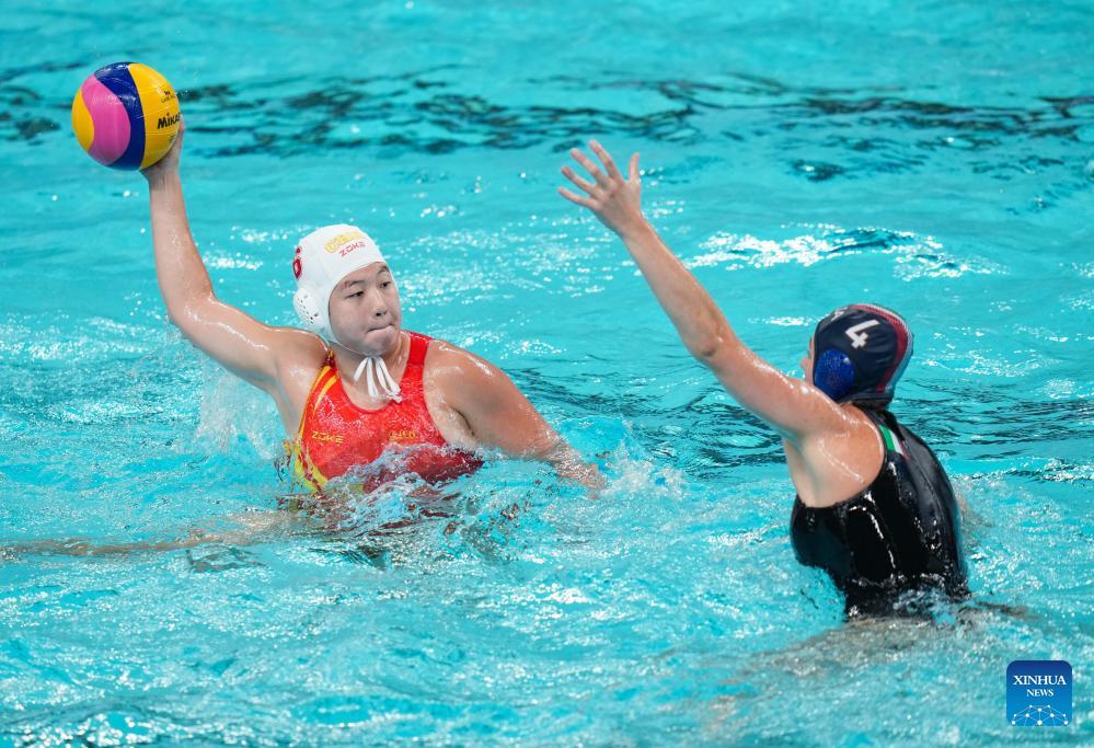 Universiade: China takes women's water polo title_
