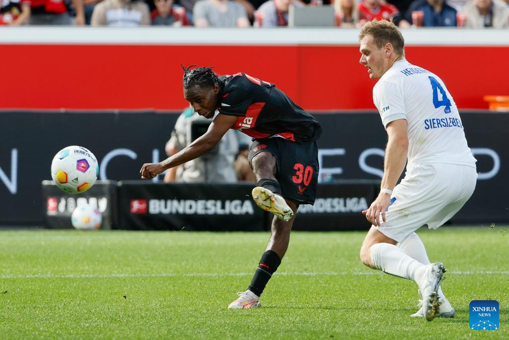 Boniface Hits Doouble As Leverkusen Down Heidenheim - China.org.cn