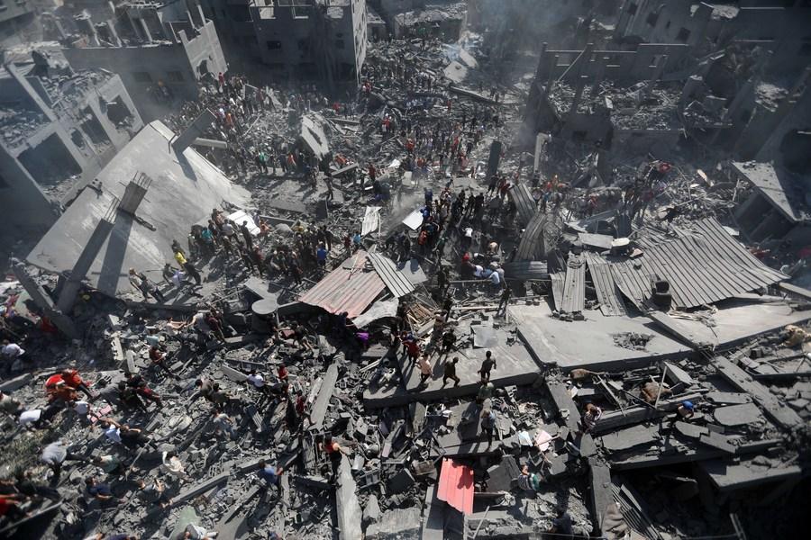 UN chief: Humanitarian system in Gaza facing total collapse - China.org.cn