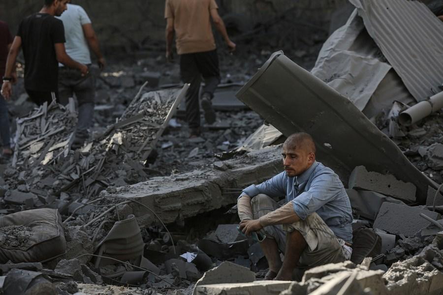 Palestinian Death Toll In Gaza Surpasses 10,000 - China.org.cn