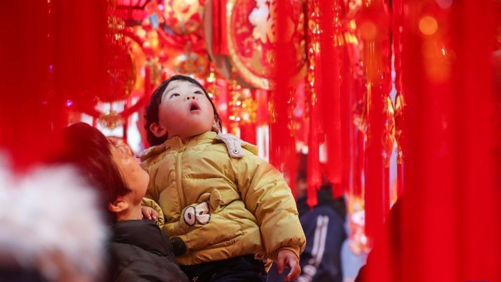 People in China prepare for 2024 Spring Festival