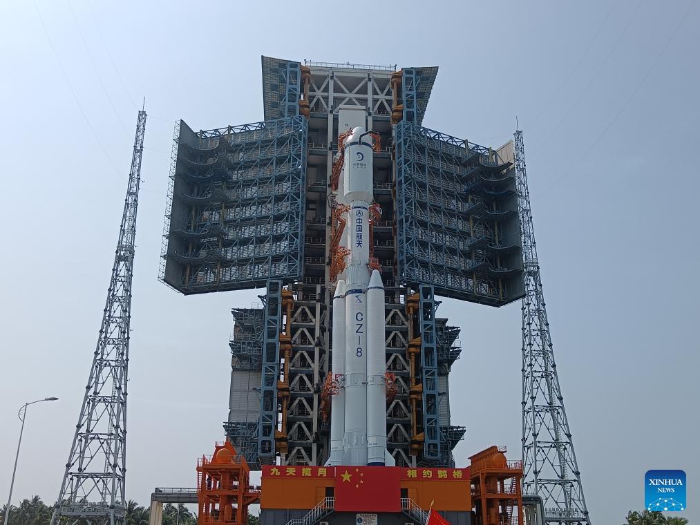 China prepares to launch relay satellite Queqiao