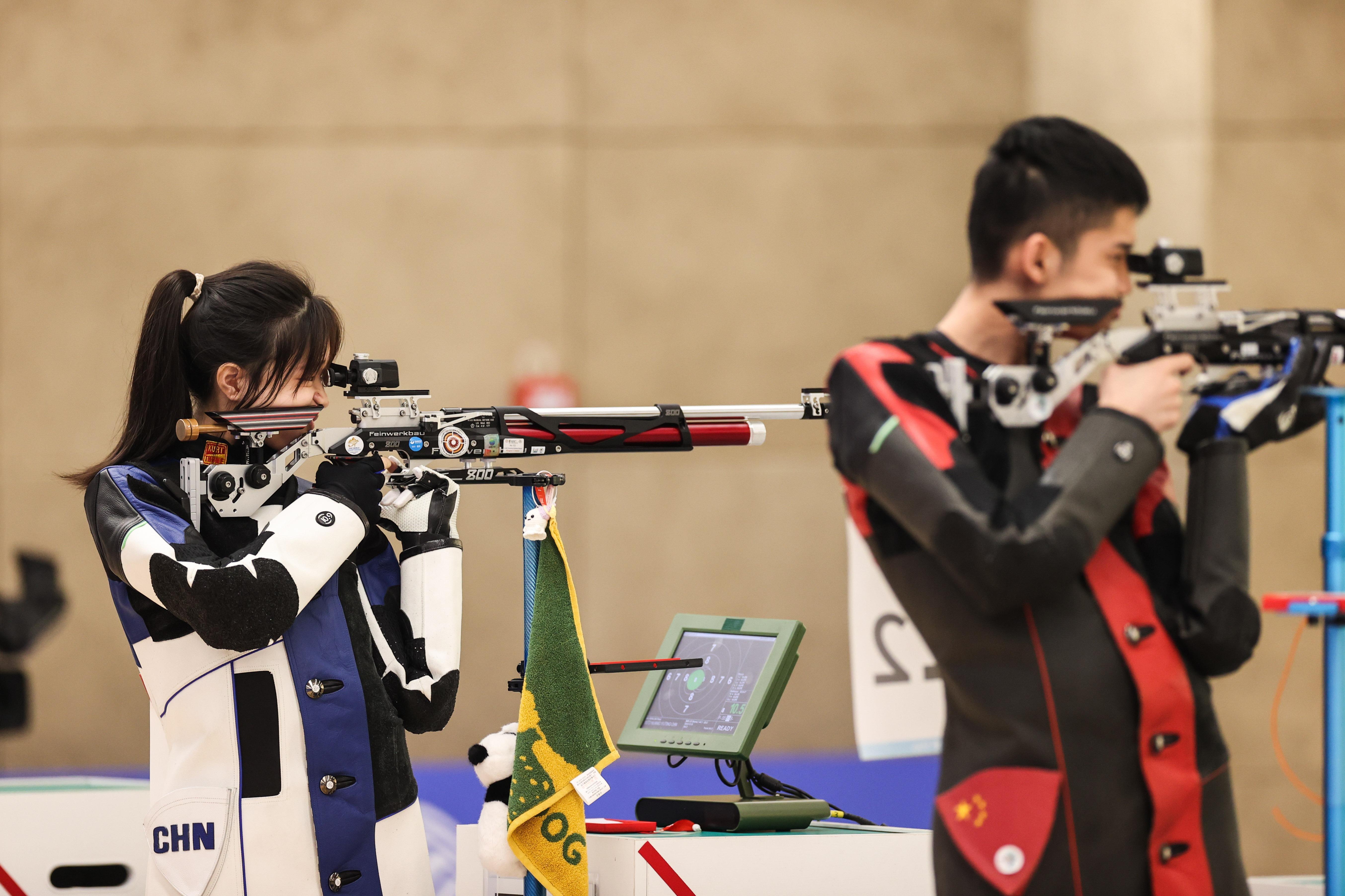 China's rifle and pistol team finalizes roster for Paris 2024