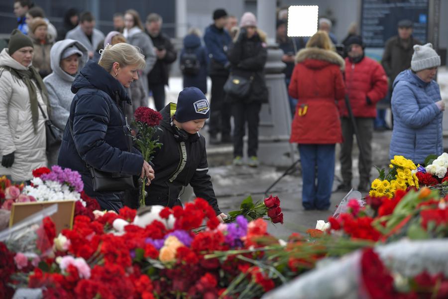 Russia mourns victims of deadly terrorist attack
